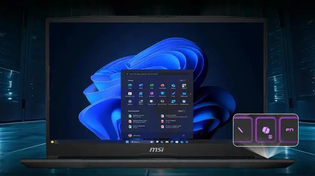 Alt view image 7 of 7 - MSI Katana 15 HX 15.6 165Hz QHD Gaming Laptop, Intel 24-Core i9-14900HX(Up to 5.8 GHz), NVIDIA Geforce RTX 5070 with 8GB GDDR7, 32GB DDR5 1TB PCIe 4.0 SSD, 4 Zone RGB KB, RJ-45, Win11 Home