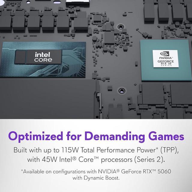 Alt view image 3 of 7 - Dell Alienware 16 Aurora Gaming Laptop, 16" WQXGA 120Hz Display, Intel 10-Core 7 240H(Up to 5.2GHz), GeForce RTX 5060 8GB GDDR7, 32GB DDR5 2TB SSD, RGB Backlit KB, Wi-Fi 7, Thunderbolt 4, Win11 Home