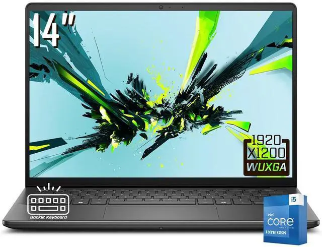 Main image of Dell Inspiron 14 Business Copilot+PC Laptop, 14" 16:10 FHD+ (1920x1200) 300nits Display, Intel Core i5-1334U(Up to 4.6 GHz), 16GB DDR5 RAM / 512GB SSD, Intel UHD Graphics, Backlit Keyboard, Win11 Home