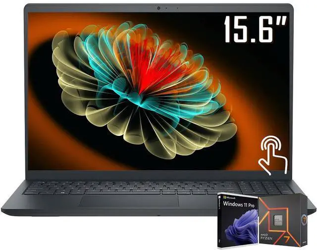 Main image of Dell Inspiron Business & Student Laptop, 15.6" FHD Touchscreen Display, 8-Core AMD Ryzen 7 7730U (Up to 4.5 GHz), 32GB RAM / 1TB SSD, AMD Radeon Graphics, WiFi, Bluetooth, Type C, HDMI, Win11 Pro