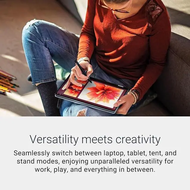 Alt view image 7 of 7 - Dell Plus 2-in-1 Business Copilot PC Laptop, 16" WUXGA Touchscreen 300 nits Display, Intel Core Ultra 5 226V (> i7-1355U), 16GB LPDDR5X RAM / 1TB SSD, Backlit Keyboard, WiFi 7, Win11 Pro
