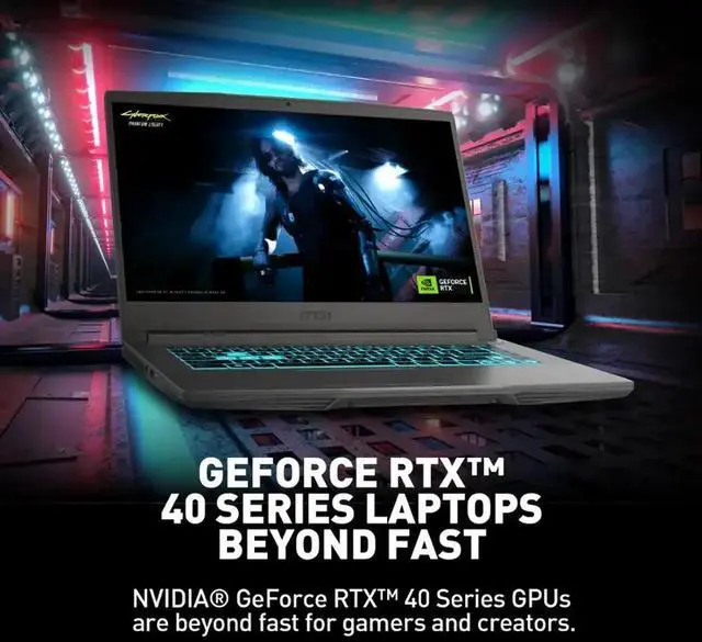 Alt view image 4 of 7 - MSI Thin A15 Gaming Laptop, 15.6" FHD 144Hz Display, AMD Ryzen 5 7535HS(Beat i5-13500HX), NVIDIA GeForce RTX 4050 GPU, 32GB DDR5 / 1TB SSD, Wi-Fi 6E, Bluetooth 5.3, Backlit Keyboard, Win11 Pro