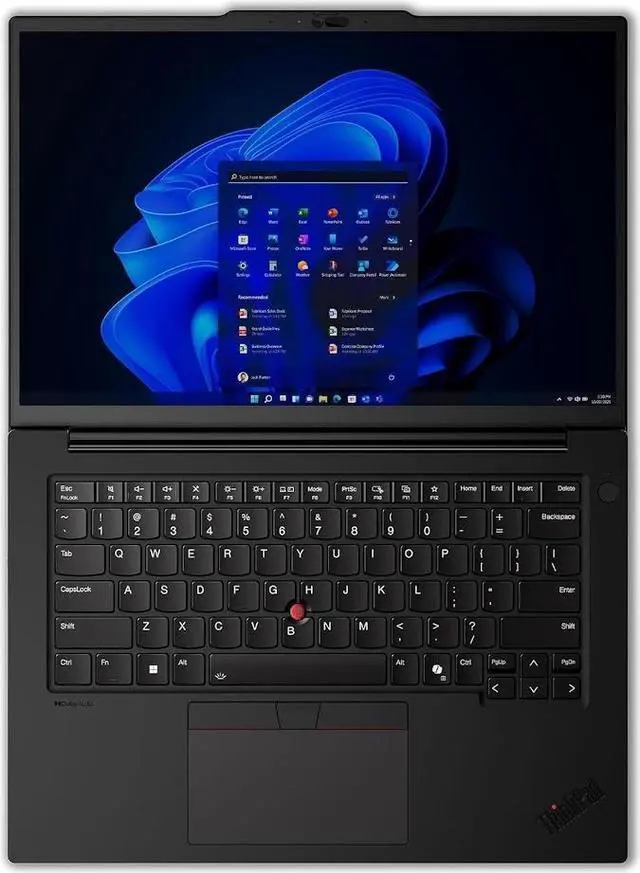 Alt view image 4 of 7 - Lenovo ThinkPad P14s Gen 5 AI Ready Laptop, 14.5" WUXGA IPS Display, Intel Core Ultra 7 155H (>i7-1355U), 16GB DDR5 RAM / 512GB SSD, NVIDIA RTX 500 Ada, Backlit KB, Fingerprint Reader, Win11 Pro