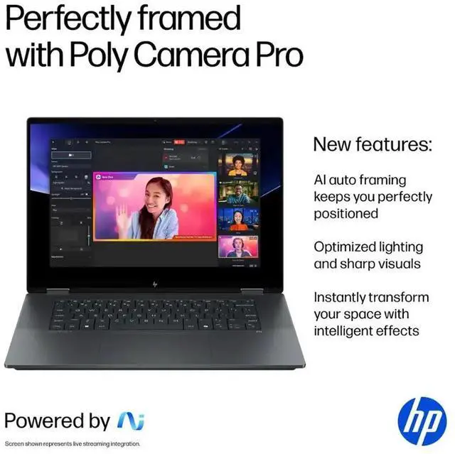 Alt view image 5 of 7 - HP OmniBook X Flip 2-in-1 AI Laptop, 16" FHD+ IPS Touchscreen 400 Nits Display, Intel Core Ultra 5 226V(Up to 4.5GHz), 16GB LPDDR5X 1TB PCIe 4.0 SSD, Wi-Fi 6E, Backlit Keyboard, Win 11 Home