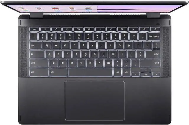 Alt view image 3 of 7 - Acer Chromebook Plus Spin 514 Laptop with Google AI, 14" WUXGA Touchscreen 300nits Display, Intel Core i5-1334U, Intel UHD Graphics, 8GB LPDDR5X / 512GB SSD, Backlit Keyboard, Chrome OS