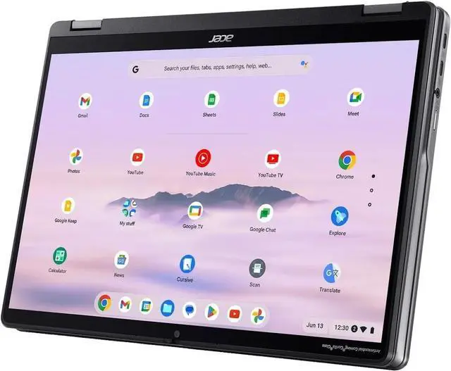 Alt view image 5 of 7 - Acer Chromebook Plus Spin 514 Laptop with Google AI, 14" WUXGA Touchscreen 300nits Display, Intel Core i5-1334U, Intel UHD Graphics, 8GB LPDDR5X / 512GB SSD, Backlit Keyboard, Chrome OS