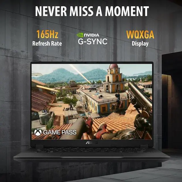 Alt view image 3 of 7 - ASUS TUF Gaming A14 Copilot PC Gaming Laptop, WQXGA 165Hz 400nits Display, AMD Ryzen AI 9 HX 370, NVIDIA GeForce RTX 4060, 16GB LPDDR5X / 1TB PCIe Gen 4.0 SSD, Wi-Fi 6E, Win11 Pro