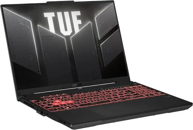 Alt view image 4 of 7 - ASUS TUF A16 Gaming Laptop, 16 WUXGA 144Hz 16:10 Display, AMD Ryzen 7 7445HS (Beat Core i7-13700), NVIDIA RTX 4050 6GB GDDR6, 64GB DDR5 2TB SSD, Backlit KB, AI Noise-Cancellation, Wi-Fi 6, Win11 Home