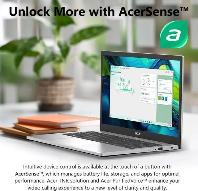 Alt view image 5 of 7 - Acer Aspire Go 15.6" FHD IPS Touch Screen Laptop, AMD Ryzen 5 7520U (>Core i5-1235U), 8GB LPDDR5 / 1TB NVMe SSD, Wi-Fi 6E, HDMI 2.1, Win11 Pro