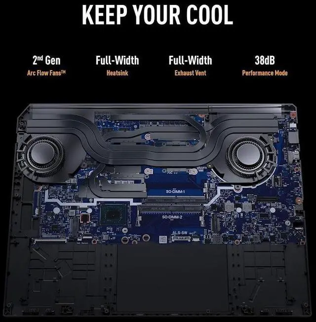 Alt view image 6 of 7 - ASUS TUF F16 Gaming Laptop, 16" WUXGA 165Hz Display, Intel 16-Core i7-14650HX(Up to 5.2 GHz), GeForce RTX 5070 8GB GDDR7, 16GB DDR5 RAM / 1TB PCIe SSD, RGB Backlit KB, Thunderblot 4, RJ-45, Win11 Pro