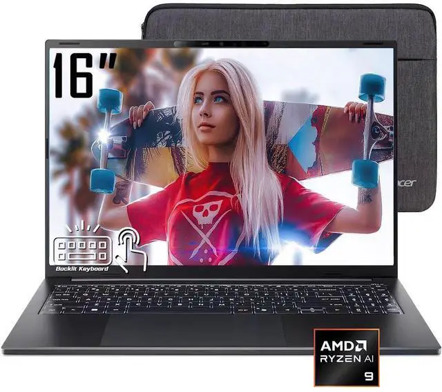 Acer Swift Go 16 AI Business Laptop, 16