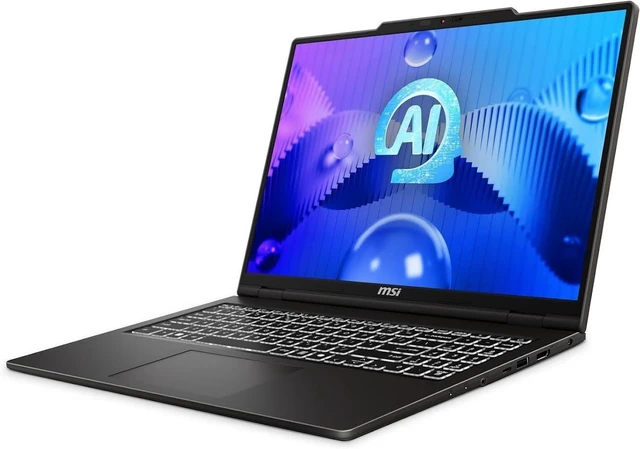 Alt view image 5 of 7 - MSI Venture 16 AI 16" WUXGA Touchscreen Business Laptop, Intel 16-Core Ultra 7 255H(>Core i7-14650HX), 32GB DDR5 / 1TB SSD, Intel Arc Graphics, Backlit KB, Wi-Fi 6E, Bluetooth 5.3, RJ-45, Win11 Home