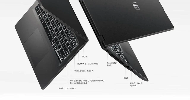 Alt view image 6 of 7 - MSI Venture 16 AI 16" WUXGA Touchscreen Business Laptop, Intel 16-Core Ultra 7 255H(>Core i7-14650HX), 32GB DDR5 / 1TB SSD, Intel Arc Graphics, Backlit KB, Wi-Fi 6E, Bluetooth 5.3, RJ-45, Win11 Home