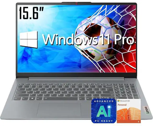 Main image of Lenovo IdeaPad Slim 3i Laptop Computer, 15.6 FHD 250 Nits Anti-glare Display, Intel Processor N150 (Up to 3.6GHz), 8GB LPDDR5 RAM / 128GB UFS, Wifi 6, Bluetooth 5.3, Microsoft 365, Win11 Pro