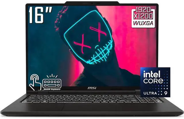 MSI Venture 16 AI Business Laptop, 16