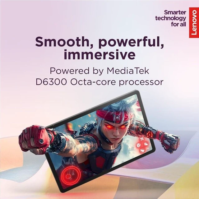 Alt view image 3 of 7 - Lenovo Idea Tab College Tablet, 11 2.5K IPS Touchscreen 90Hz Display, MediaTek Dimensity 6300, 4GB Memory / 128GB Storage, Integrated Arm Mali-G57 MC2, With Tab Pen and Folio Case, Android 15