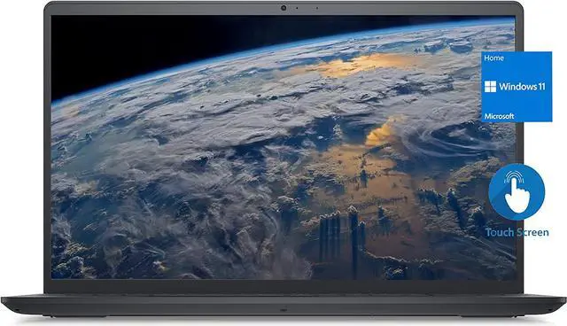 Main image of Dell Inspiron 15 3511 Laptop, 15.6" FHD Touchscreen, 12GB RAM, 256GB PCIe NVMe M.2 SSD, Intel Quad-Core i5-1135G7, SD Card Reader, Intel UHD Graphics, Webcam, HDMI, WiFi, Windows 11 Home 256 GB 12GB