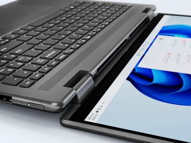 Alt view image 5 of 6 - Lenovo Yoga 7i 16'' 2.5K Touchscreen 2-in-1 Laptop, 12th Intel Evo Platform 12-Core i5-1240P, 8GB LPDDR5 RAM, 256GB SSD, Iris Xe Graphics, Backlit KB, FP, Win11 Home