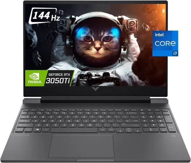 Main image of HP Victus 15 Gaming Laptop, 15.6" FHD IPS AG Display, NVIDIA GeForce RTX 3050 Ti 4 GB GDDR6, 64GB RAM 1TB SSD, Intel 12th Generation Core i7 i7-12650H, Windows 11 Home, Backlit Keyboard 1 TB 64GB