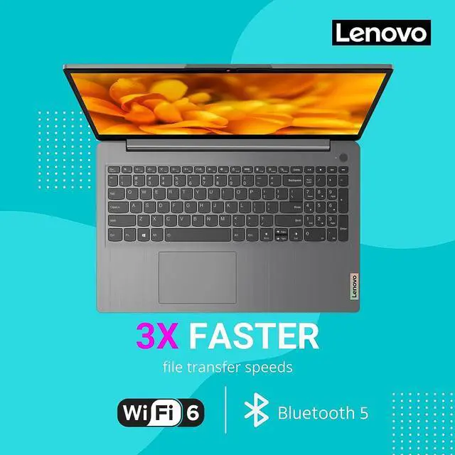 Alt view image 3 of 6 - Lenovo Ideapad 3i Laptop, 15.6 FHD Touchscreen, Core i5-1135G7(Beat i7-1065G7, Upto 4.20 GHz), Intel Iris Xe Graphics, 12GB RAM -512GB SSD, WiFi 6, Dolby Audio, Win11 Home, Grey