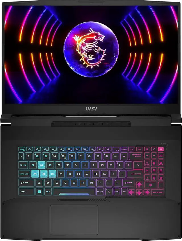Alt view image 3 of 7 - MSI Katana Gaming Laptop, 17.3" 144Hz FHD Display, Intel Core i9-13900H(14 Cores, 20 Threads), GeForce RTX 4070, 64GB DDR5 RAM - 4TB SSD, RGB Backlit Keyboard, RJ45, Windows 11 Home 64GB/4TB