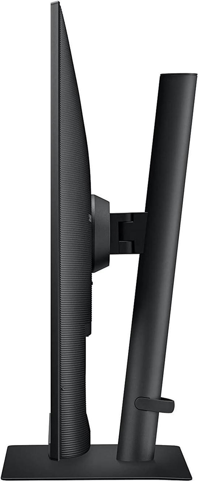 Alt view image 7 of 7 - SAMSUNG 32 Inch QHD 2K Computer LED Monitor with HDR (HDMI, USB-C) Fully Adjustable Stand, Display Port Daisy Chain, Ethernet, HDMI, Black