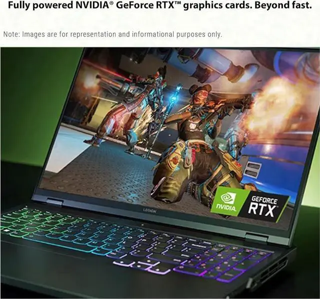 Alt view image 3 of 7 - Lenovo Legion 5i 16 Gaming Laptop,14th Gen Intel 24-Core i9-14900HX, NVIDIA GeForce RTX 4060, 16" WQXGA 165Hz Display, 32GB DDR5 2TB SSD, RGB Backlit KB, W/Portable 512GB SSD Windows 11 Home 2 TB 32GB