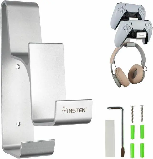 Main image of Aluminum Wall Mount Holder Stand For Controller Headphone Gaming Accessories