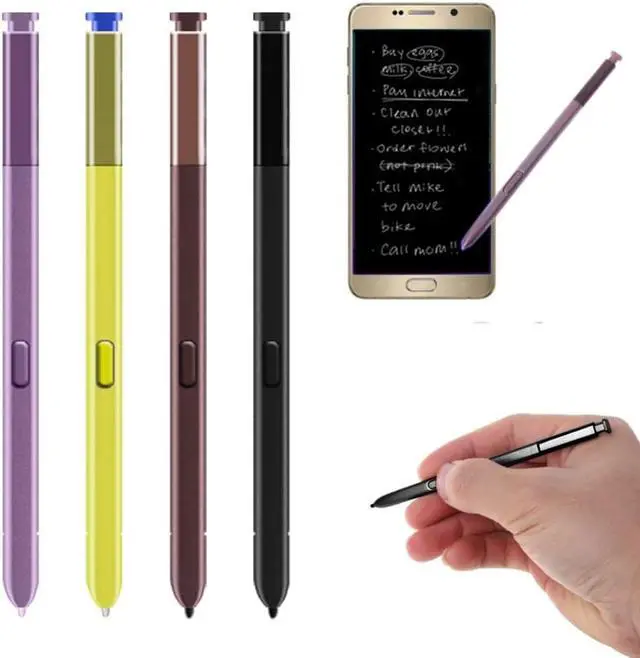 Alt view image 2 of 5 - Replacement Stylus S Pen Touch Screen Capacitive For Samsung Galaxy Note 9 (Yellow)