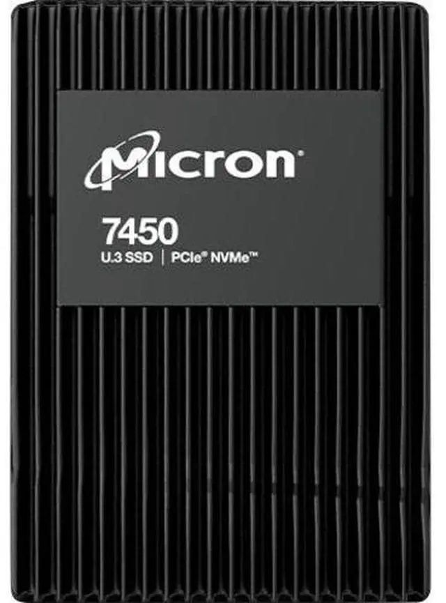 Alt view image 2 of 2 - Crucial 12800 GB Micron 7450 MAX Enterprise encrypted 12800 GB internal SSD 2.5" U.3 PCIe 4.0 (NVMe) MTFDKCC12T8TFS-1BC15ABYYR