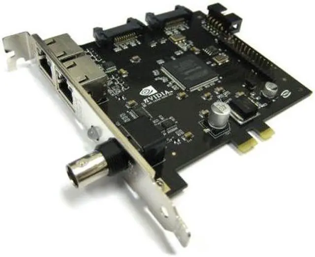 Alt view image 2 of 2 - PNY NVIDIA G-SYNC VCQFXGSYNCG80 PCI-E X1 ADD-ON INTERFACE CARD