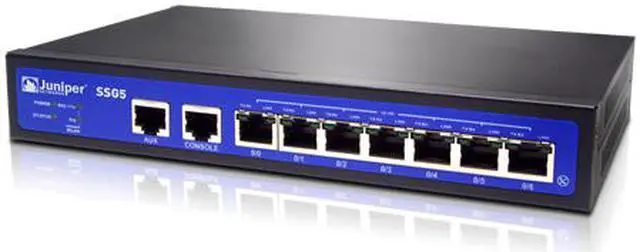 Main image of Juniper Networks SSG-5-SH 256Mb Memory ES-232 Aux Backup Rack-Mountable Secure Services Gateway 5 - No Accessoriess