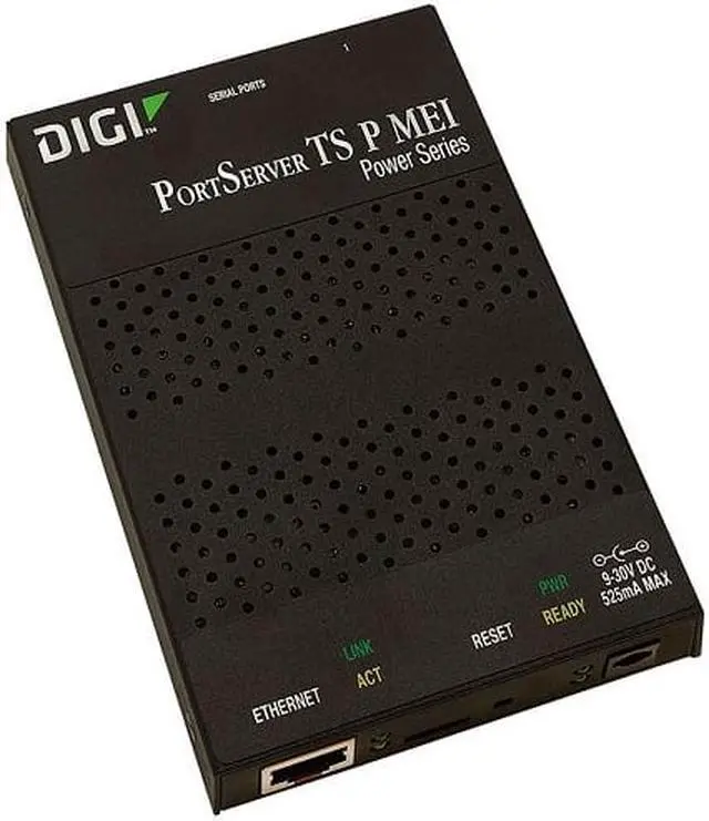 Main image of DIGI INTERNATIONAL 70001992 DIGI PORTSERVER TS 2 P MEI, 2 PORT RS-232/422/485 POWERED SERIAL TO ETHERNET DEV