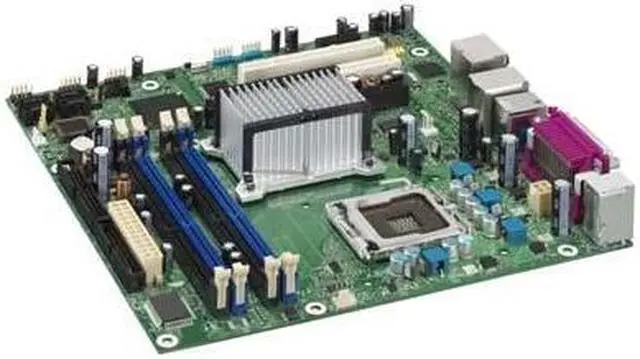 Main image of Intel D945GTPLKR Chipset-945G Socket-LGA775 4GB DDR2-667MHz Dual Channel 24-Pin Micro ATX Bare Motherboard