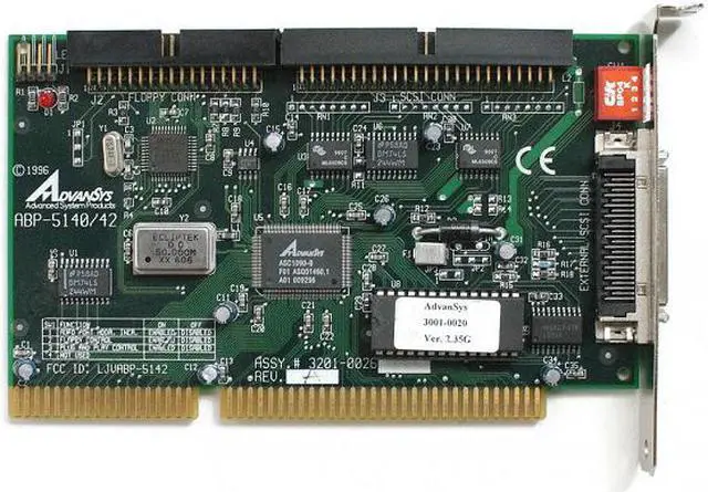 Main image of Advansys ABP-5140/42 ISA SCSI Controller Card