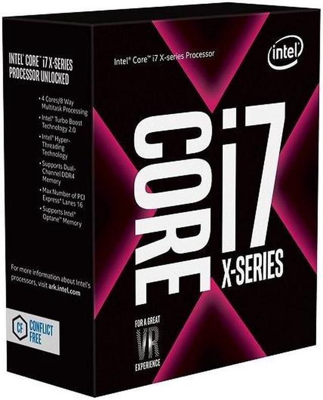 Alt view image 5 of 5 - Intel Core i7 X-Series - Core i7-7740X Kaby Lake-X Quad-Core 4.3 GHz LGA 2066 112W BX80677I77740X Desktop Processor
