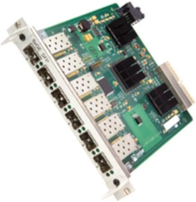 Alt view image 2 of 2 - Juniper JXU-6GE-SFP-S 6-port SFP Physical Interface Module