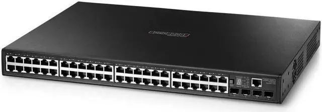 Alt view image 2 of 2 - Edge-Core ECS4610-50T L3 Gigabit Ethernet Stackable Switch