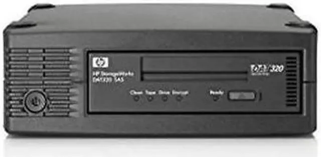 Main image of HP AJ828A StorageWorks DAT 320 160Gb/320Gb External SAS Tape Drive