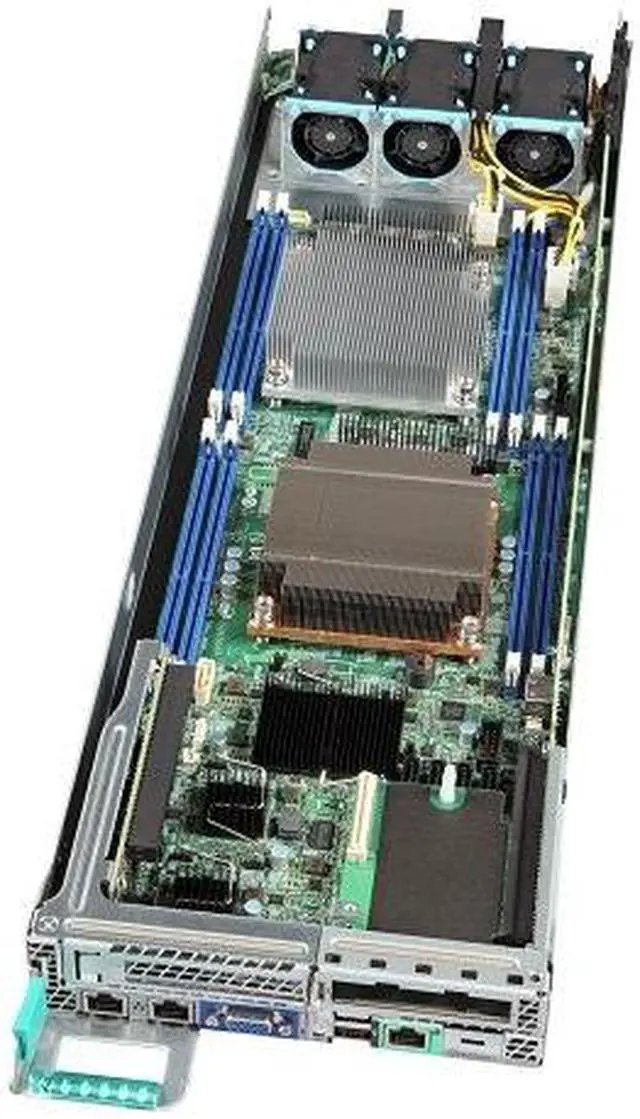 Alt view image 3 of 3 - Intel HNS2600KPF Barebone System - 1U Rack-mountable - Socket R3 (LGA2011-3) - 2 x Processor Support