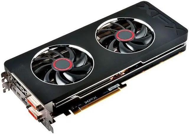 Alt view image 8 of 7 - XFX Radeon R9 280X 3GB GDDR5 PCI Express 3.0 x16 CrossFireX Support Graphics Card R9-280X-TDFD