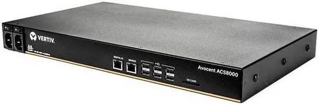 Alt view image 4 of 4 - Vertiv Avocent ACS8048DAC-400 ACS8000 Serial Console - 48 port Console Server | Dual AC