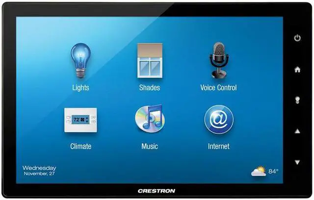Alt view image 2 of 2 - Crestron TSW-1052-B-S 10.1-Inch  Touch Screen Panel (NOB)