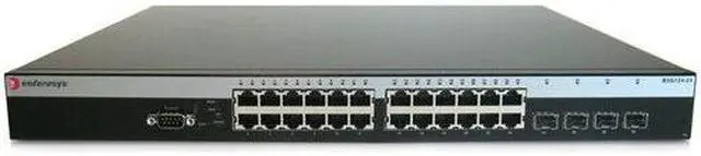 Main image of Extreme B5K125-24P2 Enterasys B-Series 24-Port GbE 2-Port 10GgE Managed Switch (NOB)