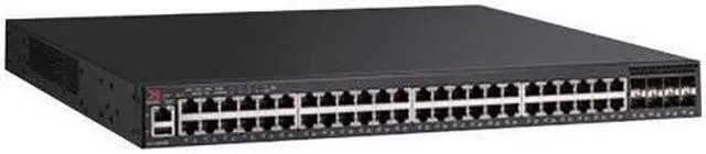 Alt view image 6 of 6 - Brocade ICX7250-48P Switch - L3 - Managed - 48 X 10/100/1000 (Poe+) + 8 X 1 Gigabit Ethernet Sfp+ - Rack-Mountable - Poe+ (720 W)