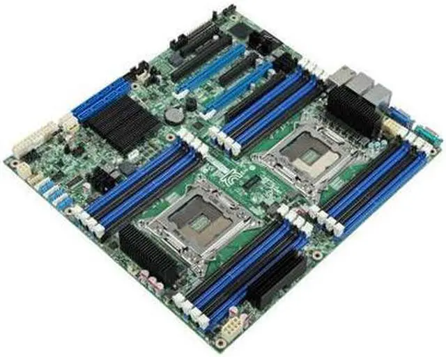 Alt view image 2 of 2 - Intel Server Board S2600CO Socket R Dual CPU Motherboard (BBS2600CO4)