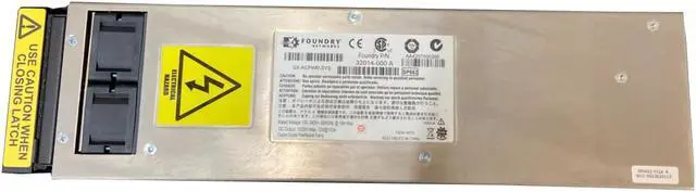 Main image of Brocade SX-ACPWR-SYS / 32014-000 A Foundry SX SuperX 1200Watts Power Supply