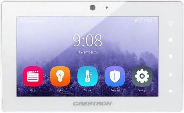 Main image of Crestron TSW-560-W-S 5-Inch White Smooth Touch Screen (NOB)