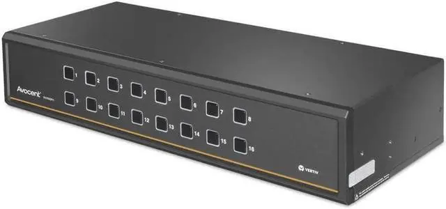 Main image of Vertiv SV2160DPH-400 SwitchView 200 16-Port Single Head KVM Switch