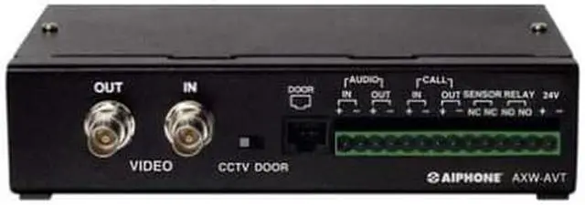 Main image of Aiphone AXW-AVT Ax-Series 24VDC 500mA RJ45 jack Audio-Video Adapter / Transmitter